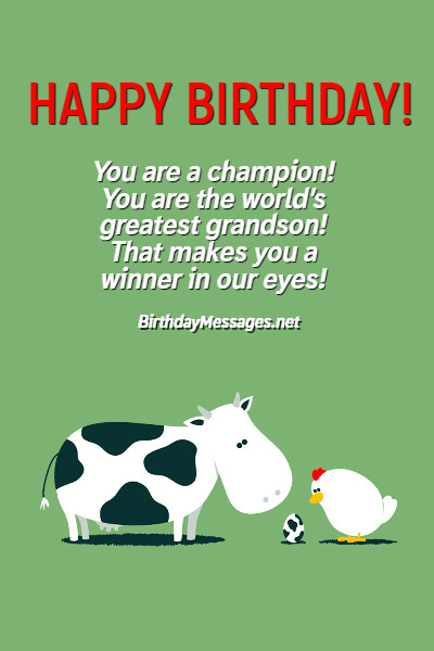 Grandson Birthday Wishes & Quotes: Birthday Messages for Grandsons