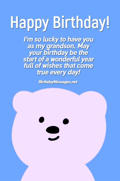 Grandson Birthday Wishes & Quotes: Birthday Messages for Grandsons