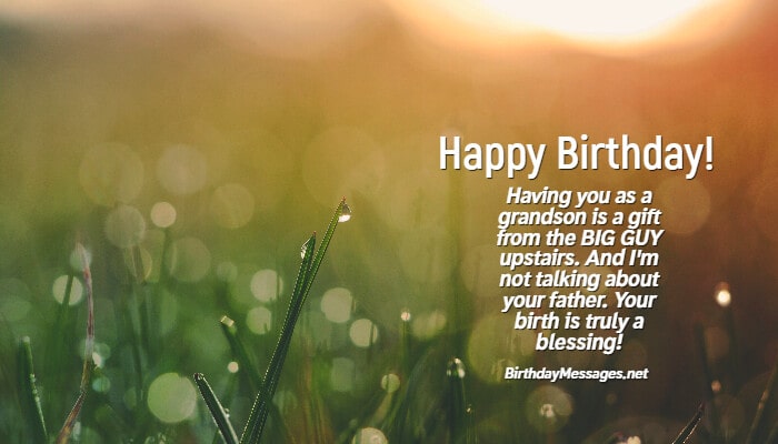 Grandson Birthday Wishes & Quotes: Birthday Messages for Grandsons