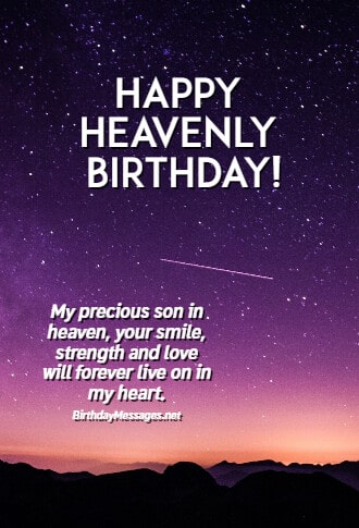 Heavenly Birthday Wishes: Happy Birthday in Heaven Messages
