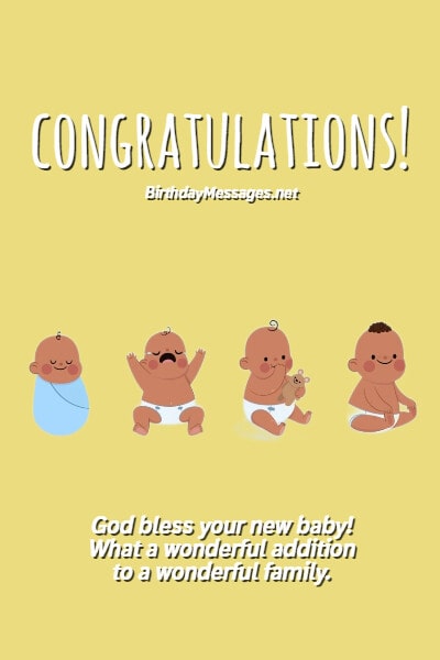New Baby Wishes & Quotes - 100+ Newborn Baby Card Messages
