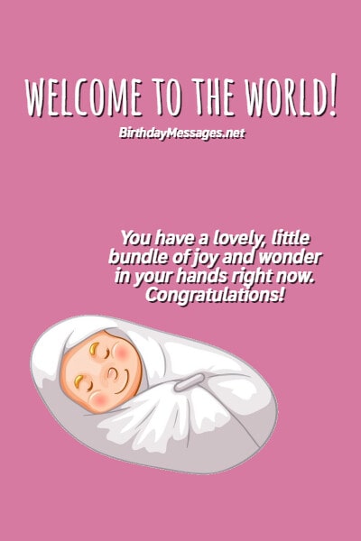 New Baby Wishes & Quotes - 100+ Newborn Baby Card Messages
