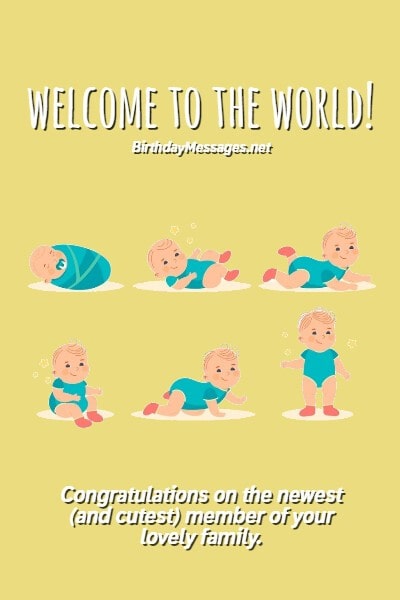 New Baby Wishes & Quotes - 100+ Newborn Baby Card Messages