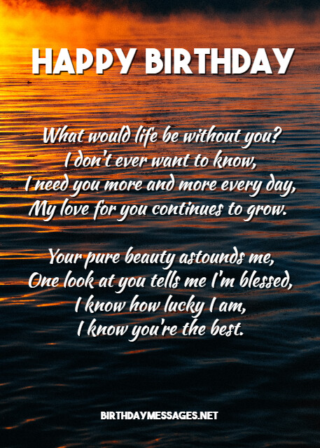 Romantic Birthday Poems Romantic Birthday Messages