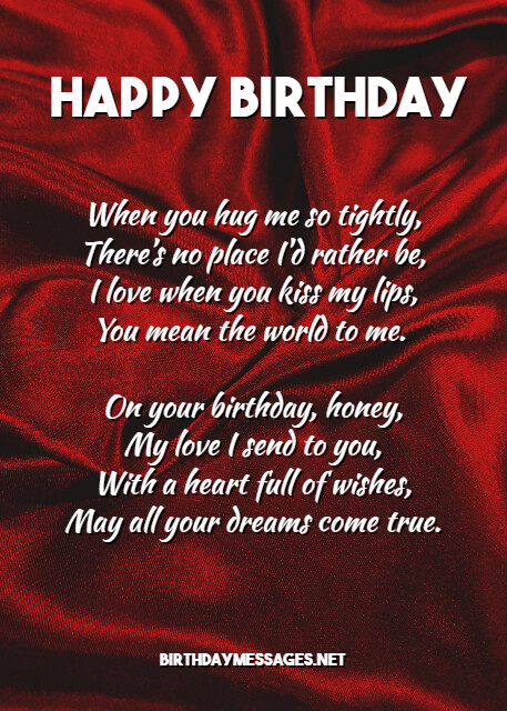 Romantic Birthday Poems Romantic Birthday Messages