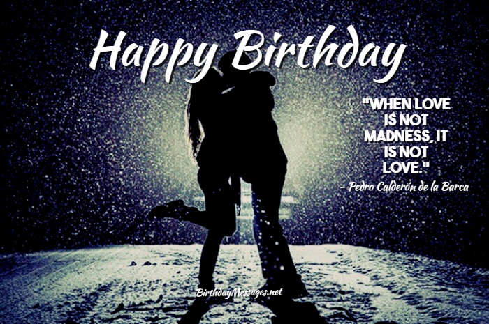 Romantic Birthday Wishes & Quotes - Loving Birthday Messages