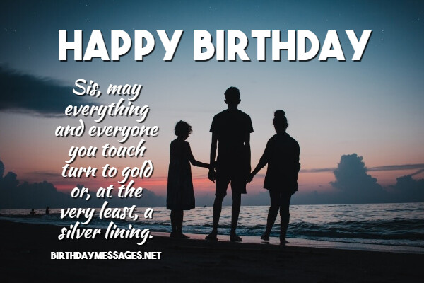 Sister Birthday Wishes - Happy Birthday Messages for Sisters Sister Birthday Wishes - Happy Birthday Messages for Sisters