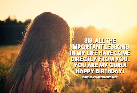 Sister Birthday Wishes - Happy Birthday Messages for Sisters Sister Birthday Wishes - Happy Birthday Messages for Sisters
