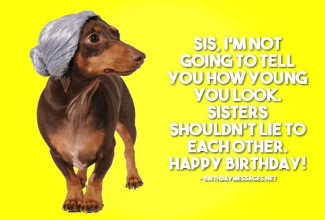 Sister Birthday Wishes - Happy Birthday Messages for Sisters