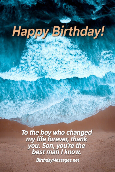 Son Birthday Wishes Quotes Heartfelt Birthday Messages For Sons