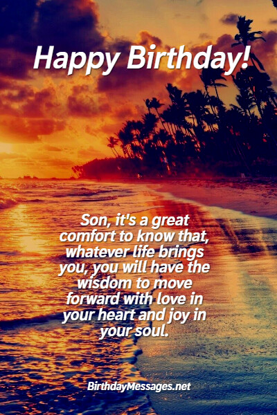 Son Birthday Wishes Quotes Heartfelt Birthday Messages For Sons