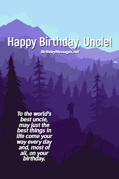 Uncle Birthday Wishes & Quotes: 100+ Birthday Messages for Uncles Uncle Birthday Wishes & Quotes: 100+ Birthday Messages for Uncles