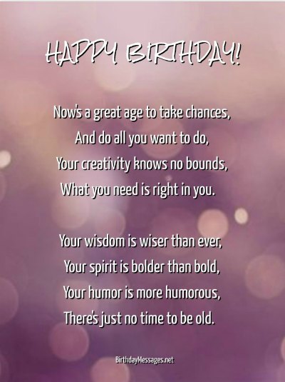 Birthday Poems - Original Poems for Birthdays