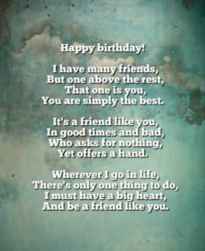 Birthday Poems - Original Poems for Birthdays