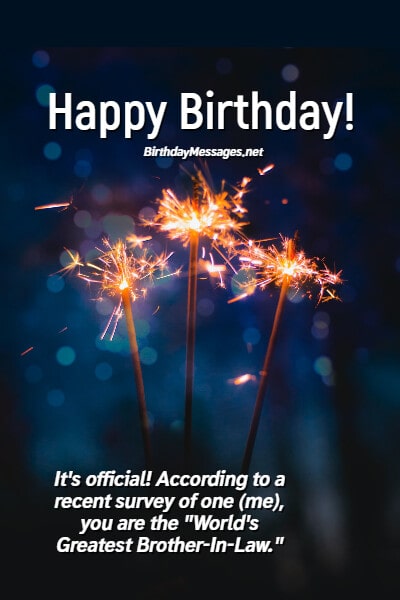 Brother-in-law birthday wishes: 150+ birthday messages for all your in-laws Brother-in-law birthday wishes: 150+ birthday messages for all your in-laws