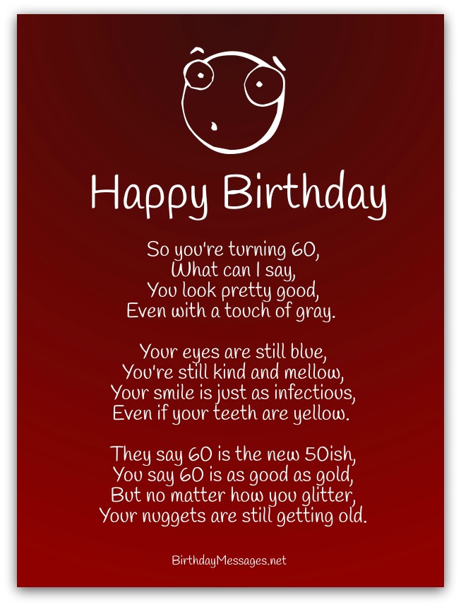 funny birthday poems7A