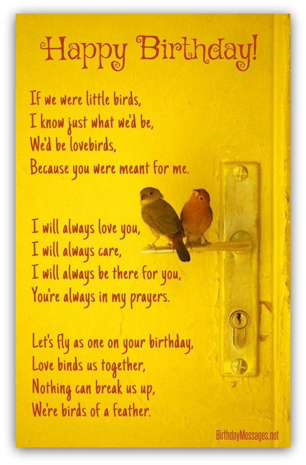 Romantic Birthday Poems - Page 2