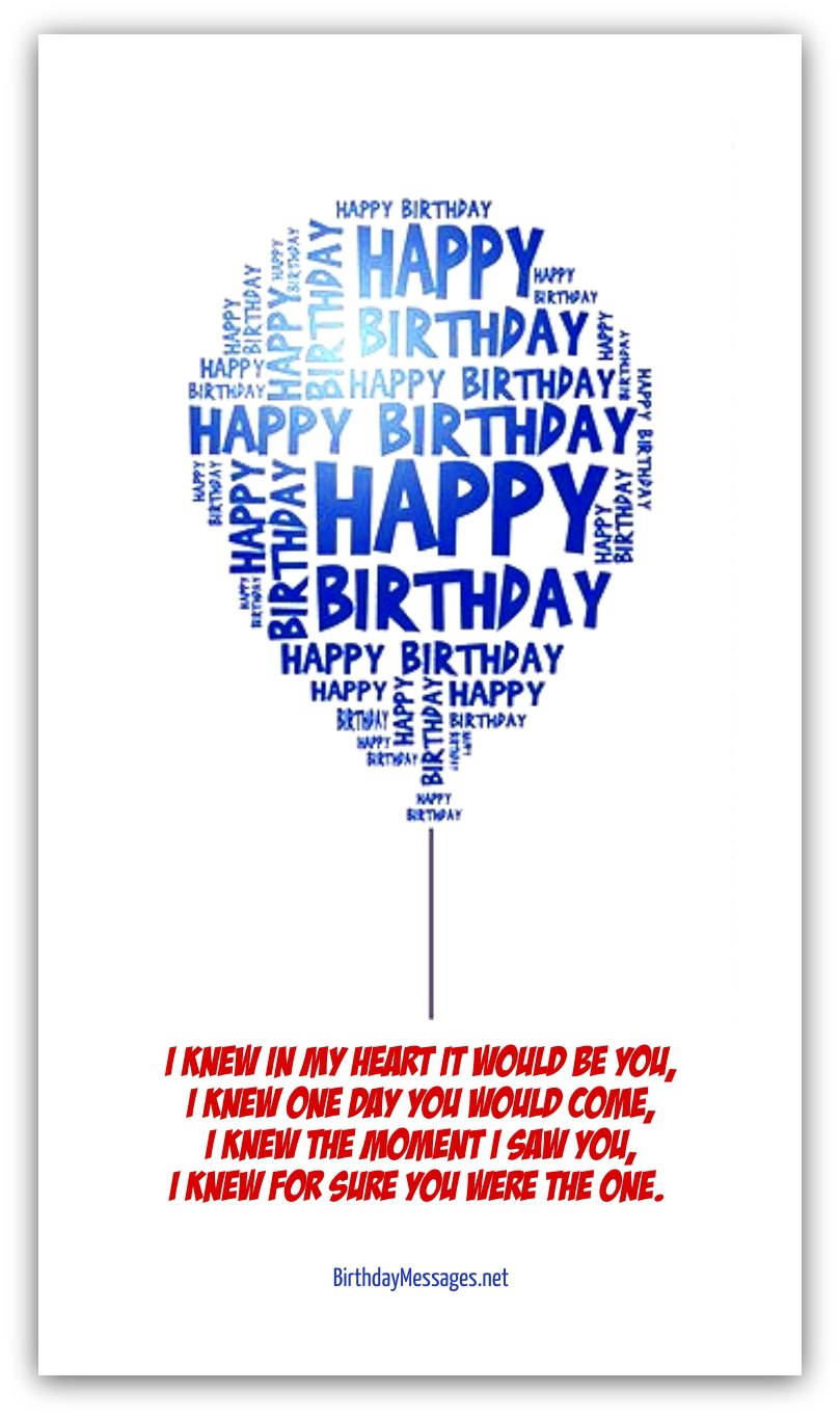 Romantic Birthday Poems - Page 2