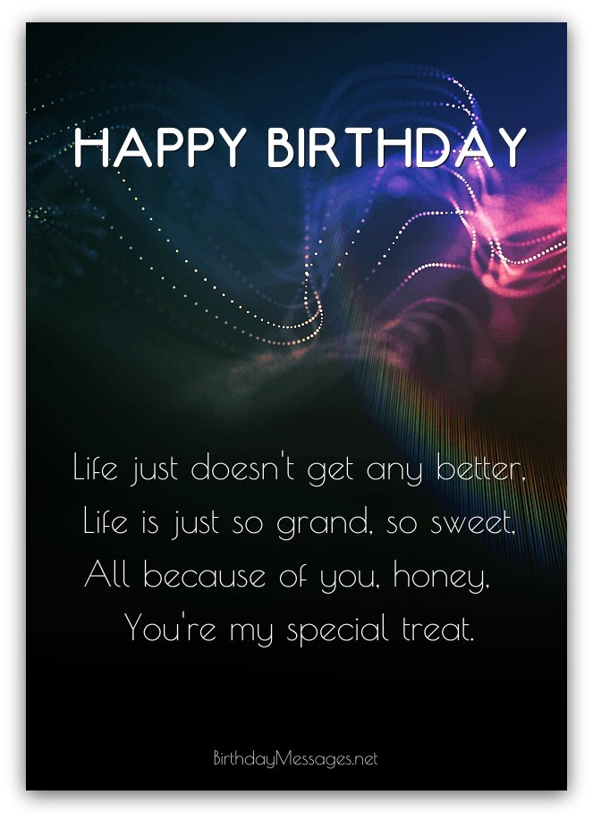 Romantic Birthday Poems Page 3