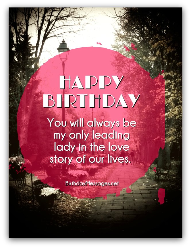 Romantic Birthday Wishes Page 5