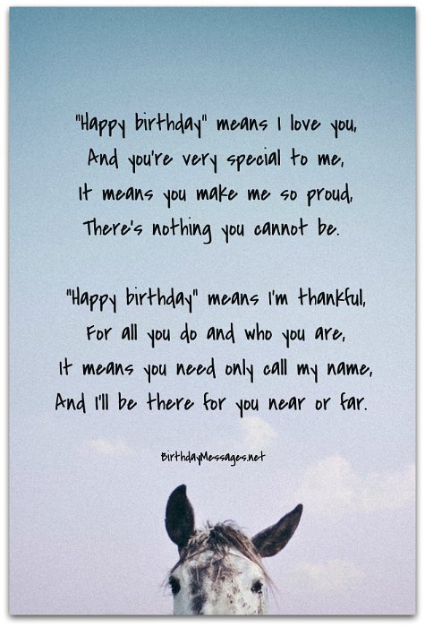 Sentimental Birthday Poems - Page 2